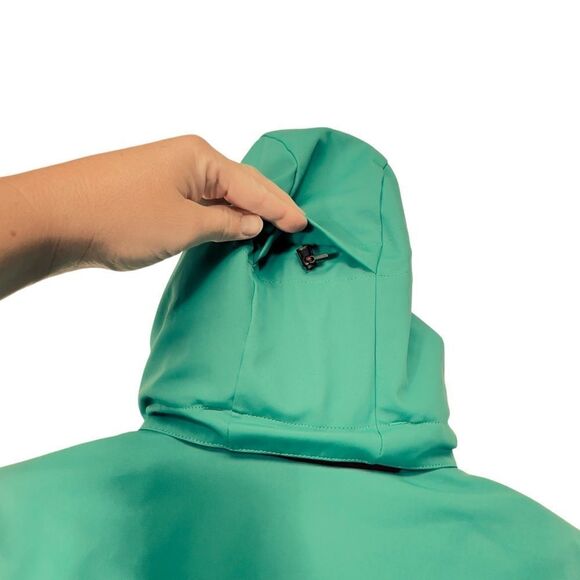 North Face Jacket Womens medium Apex Elevation Primaloft Garnet Purple Teal - Picture 11 of 16